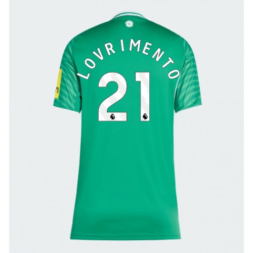 Newcastle United Tino Livramento #21 Bortatröja Dam 2025-26 Kortärmad Newcastle United Tino Livramento #21 Bortatröja Dam 2025-26 Kortärmad